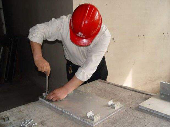 铝蜂窝板施工工艺 铝蜂窝板施工工艺